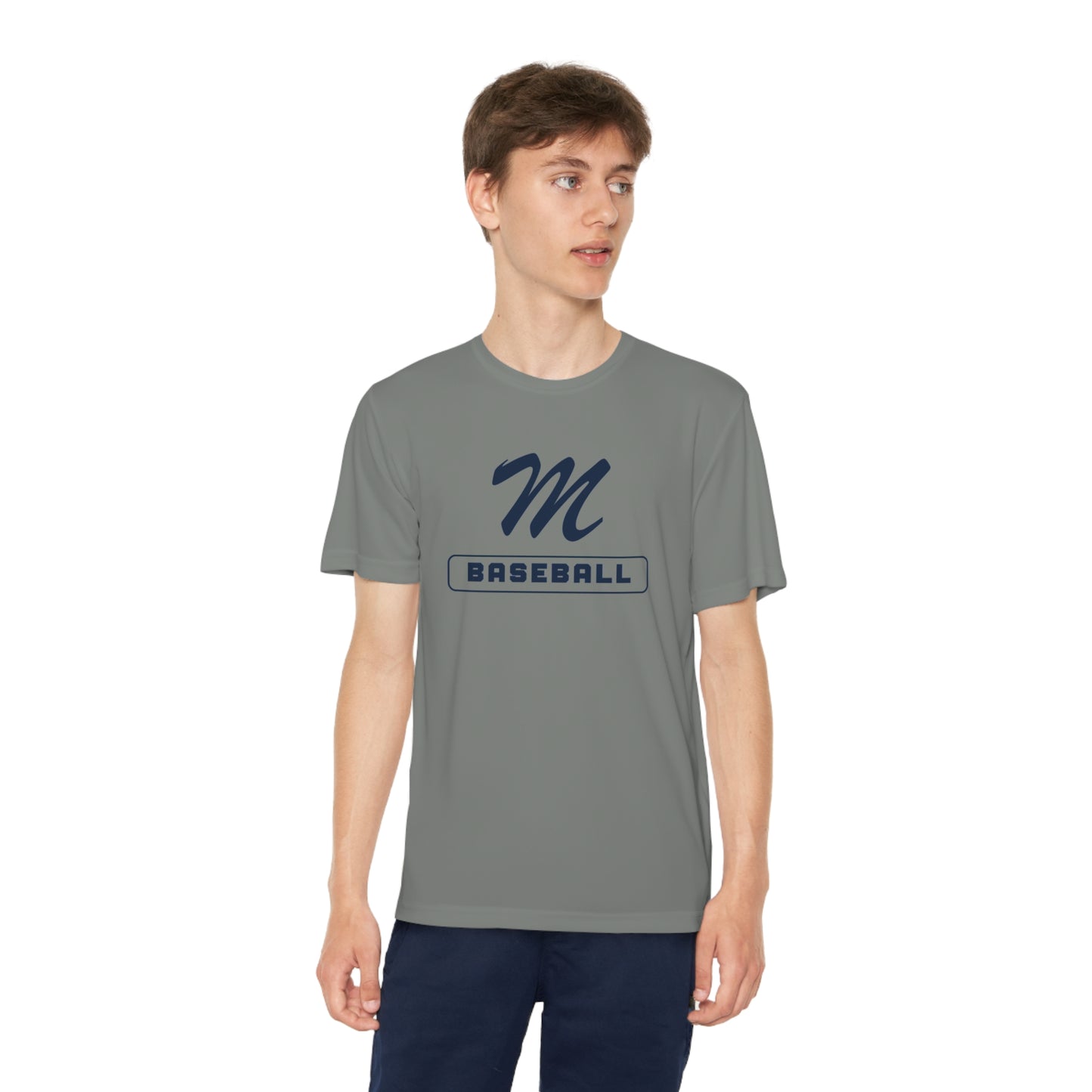 Hit-Men Baseball (YOUTH) Athletic Tee - MULTIPLE COLORS