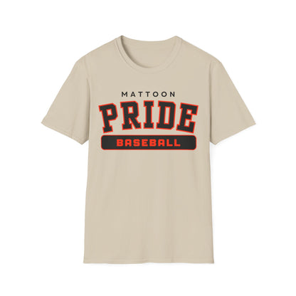 FREE SHIPPING - PRIDE BASEBALL (ADULT) Unisex Softstyle T-Shirt