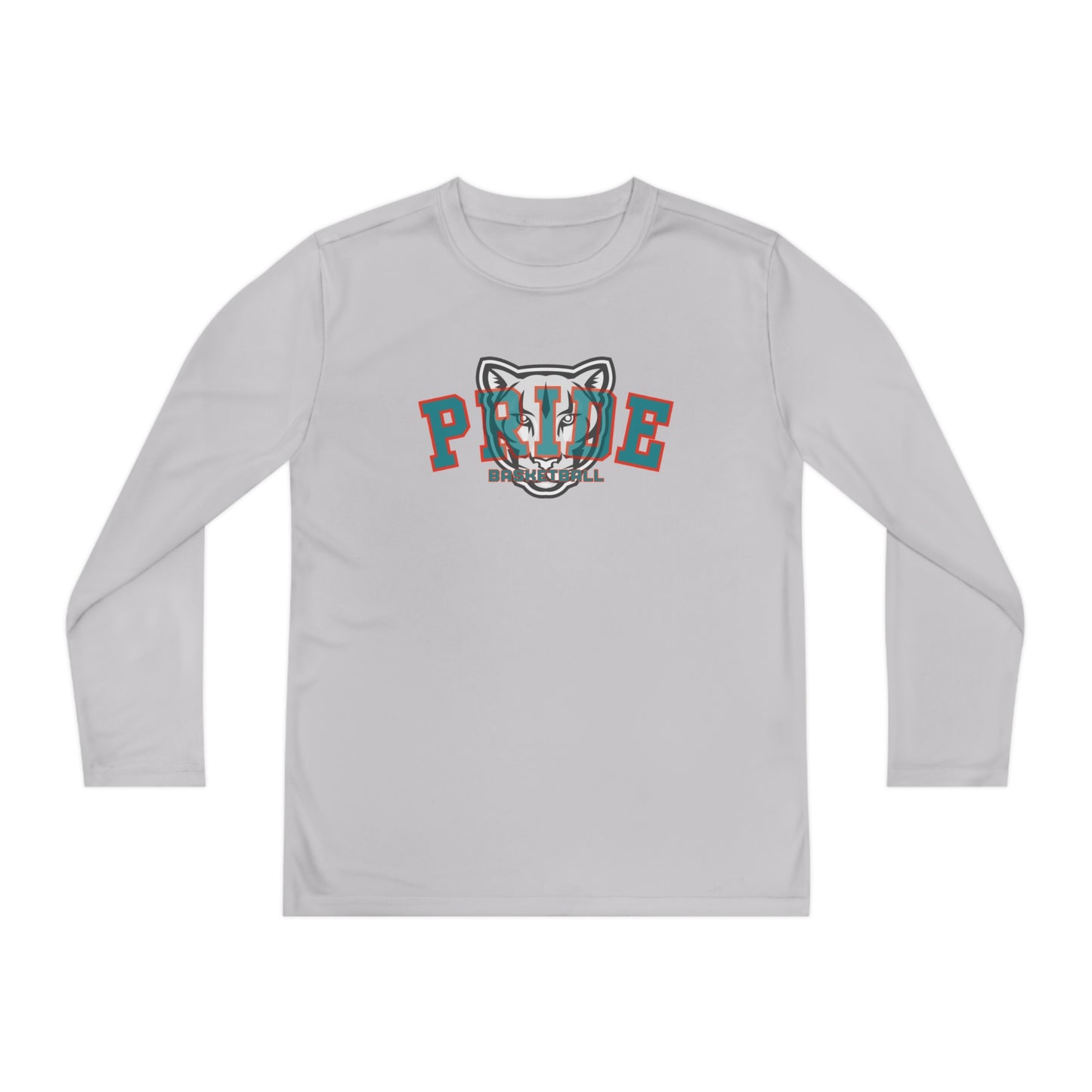 Pride Girls Basketball (Youth) Long Sleeve Athletic Style Tee *FREE SHIPPING*