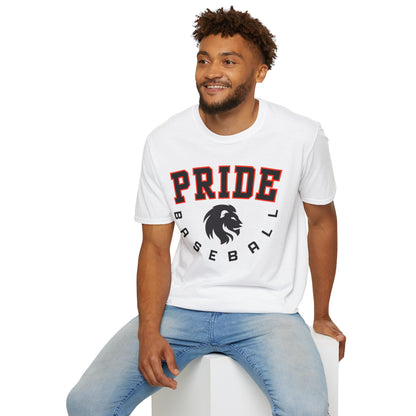 FREE SHIPPING - PRIDE BASEBALL (ADULT) Unisex Softstyle T-Shirt