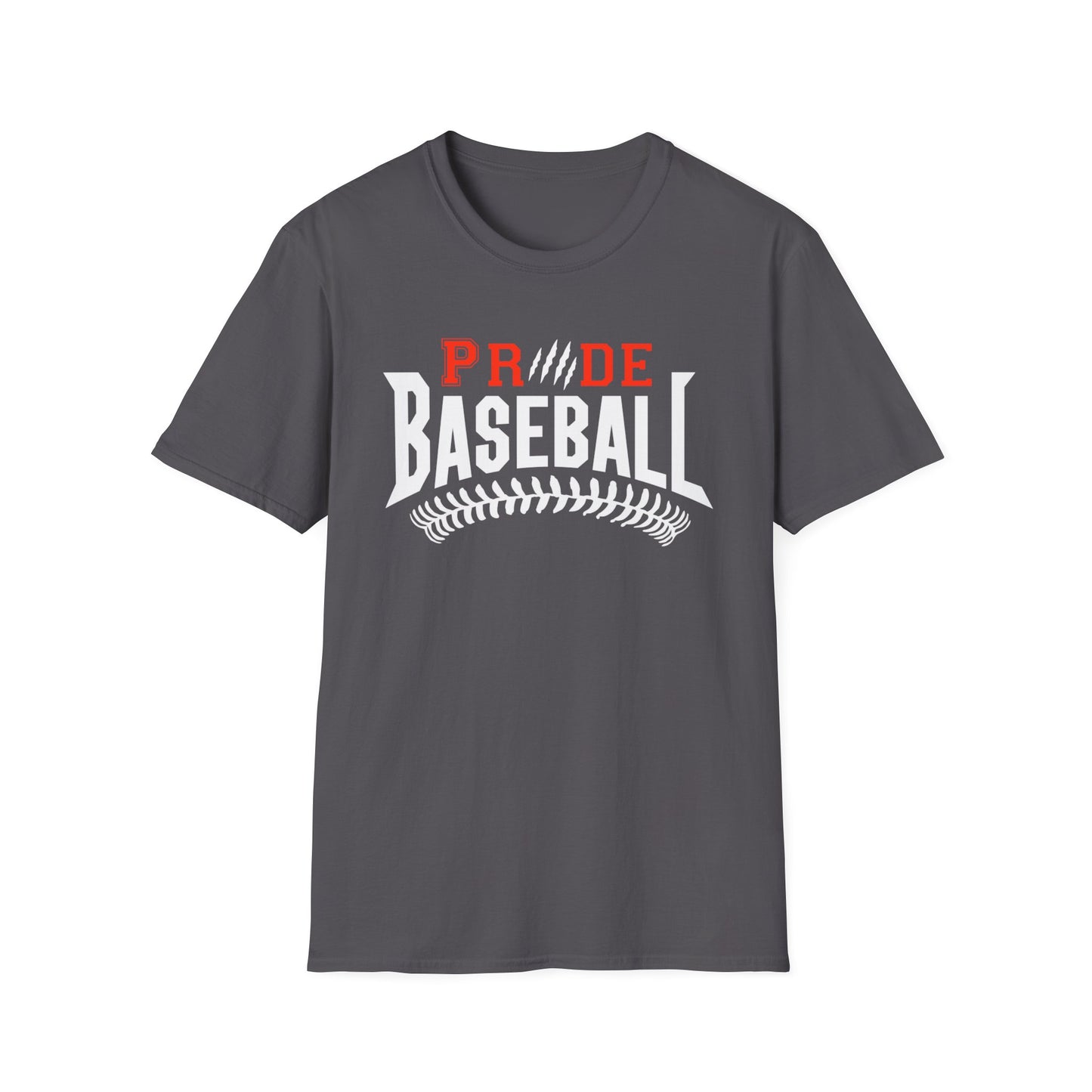 FREE SHIPPING - PRIDE BASEBALL (ADULT) Unisex Softstyle T-Shirt