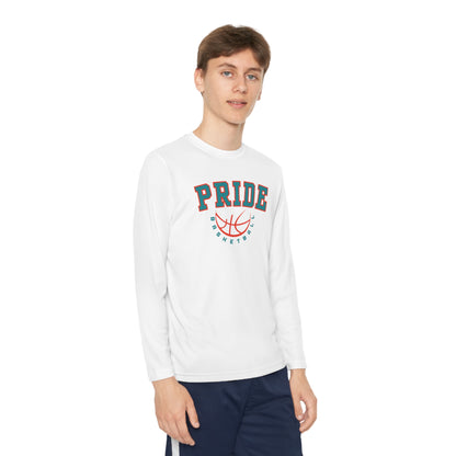 Pride Girls Basketball (Youth) Long Sleeve Athletic Style Tee *FREE SHIPPING*