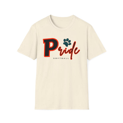 ADULT Pride Softball Softstyle Tee (multi color options)