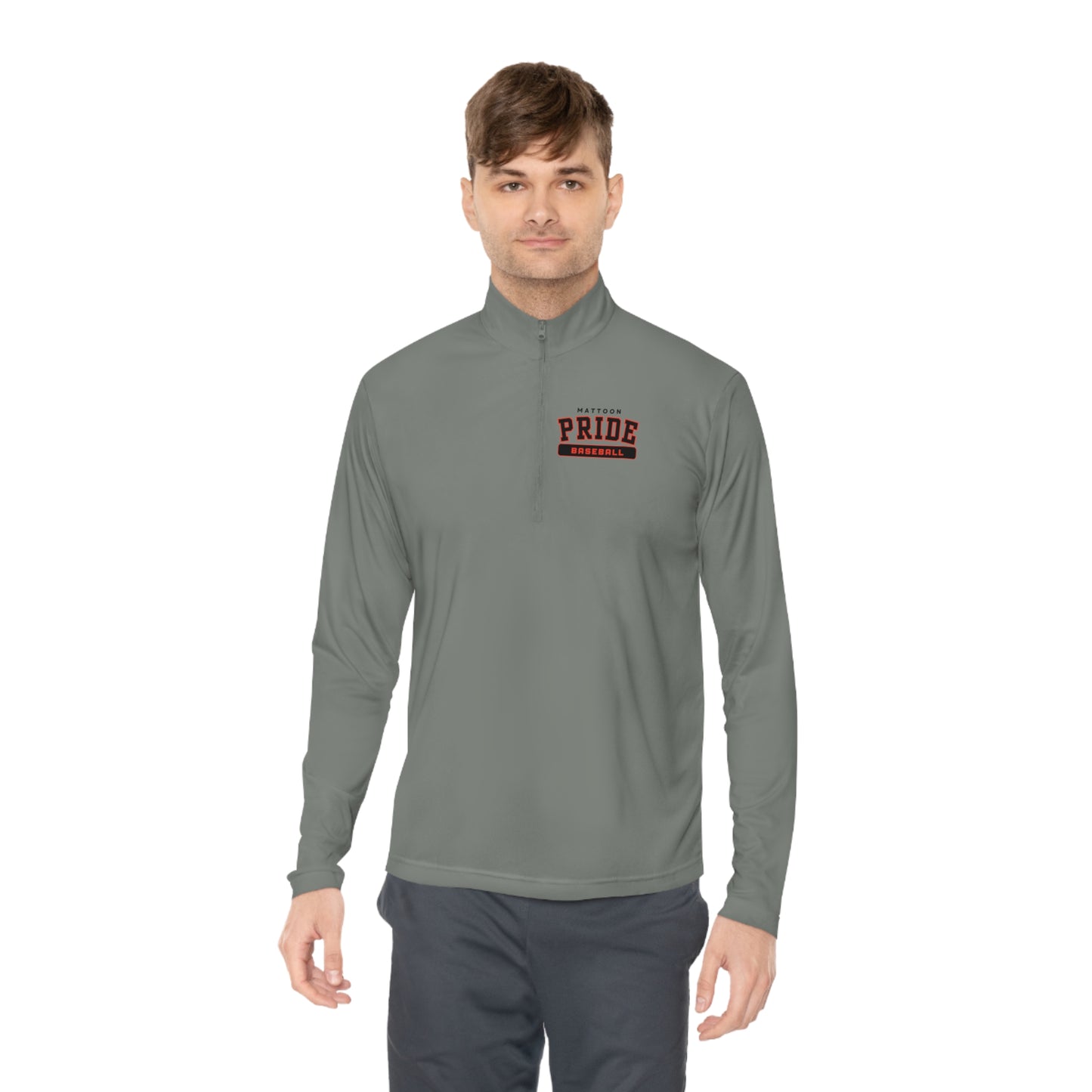 FREE SHIPPING - PRIDE BASEBALL - (ADULT) Unisex Quarter-Zip Pullover