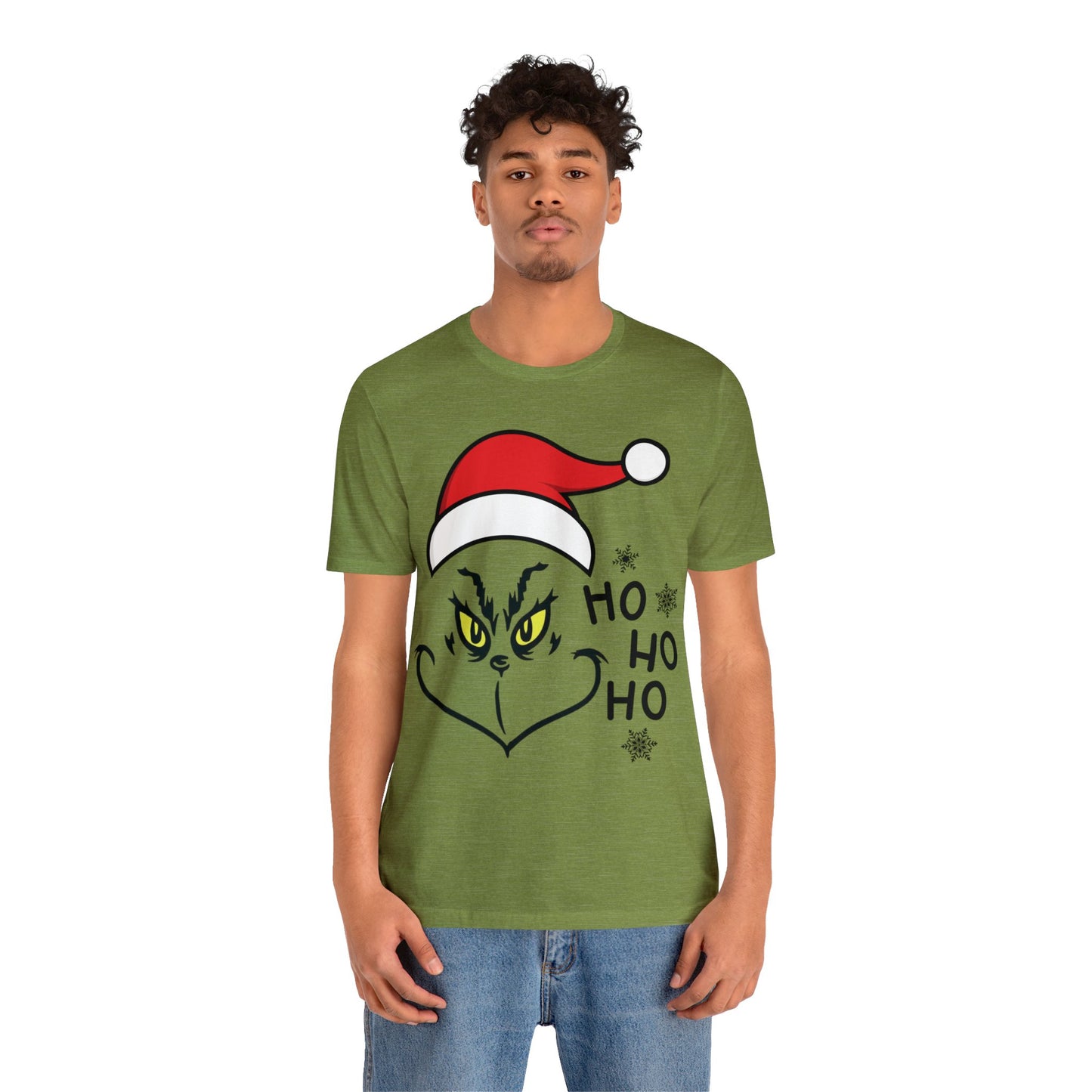 Ho Ho Ho Grinch Christmas Shirt (Multiple Color Choices / Free Shipping)