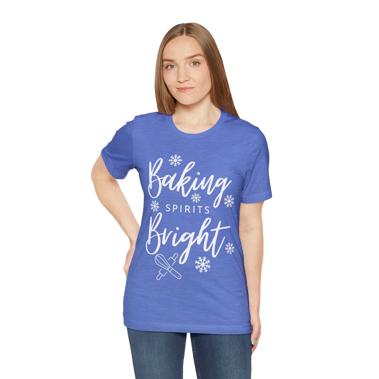 Baking Spirits Bright Christmas Shirt (Multiple Color Choices)