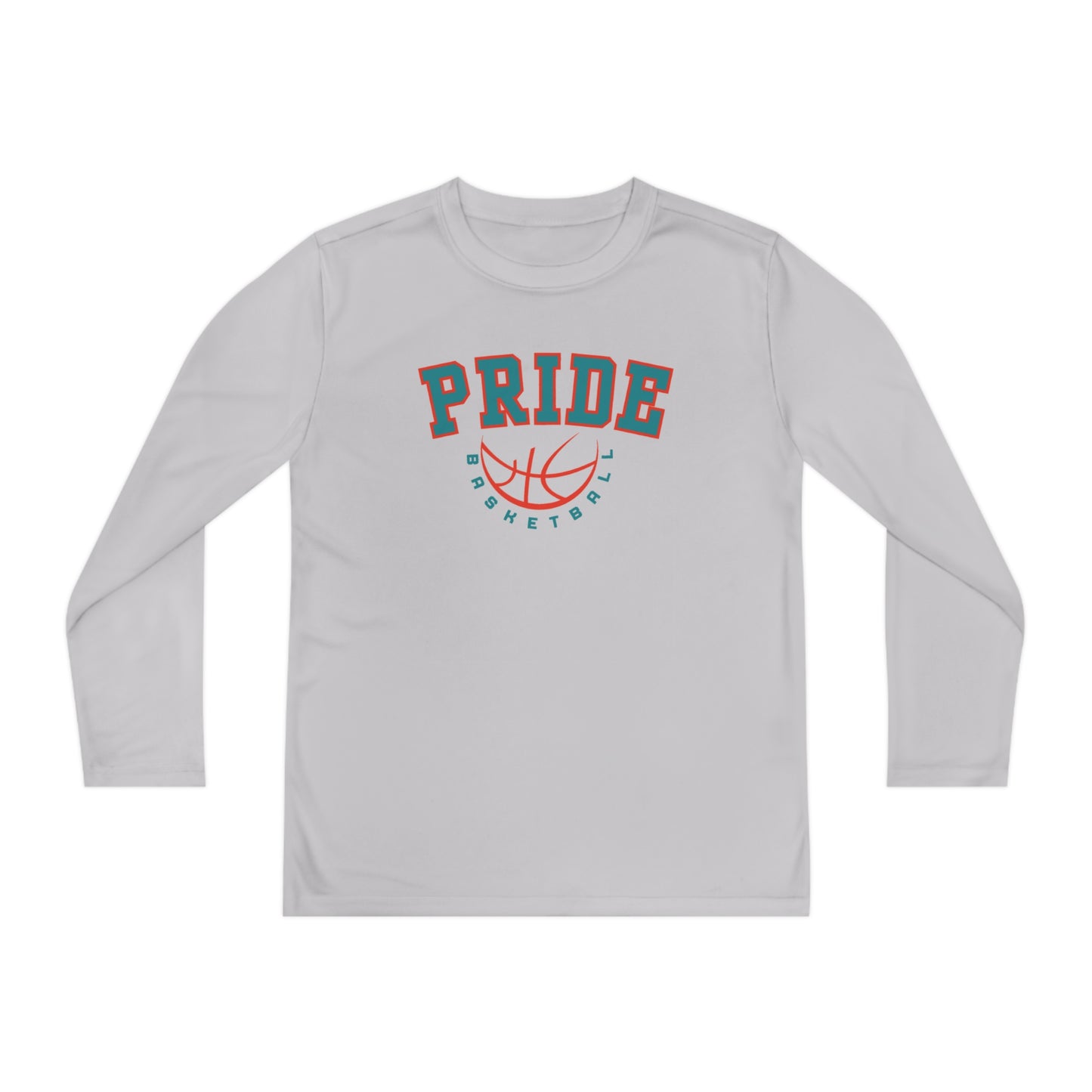 Pride Girls Basketball (Youth) Long Sleeve Athletic Style Tee *FREE SHIPPING*