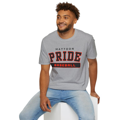 FREE SHIPPING - PRIDE BASEBALL (ADULT) Unisex Softstyle T-Shirt