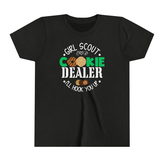 (YOUTH) "Cookie Dealer" Bella Canvas Tee