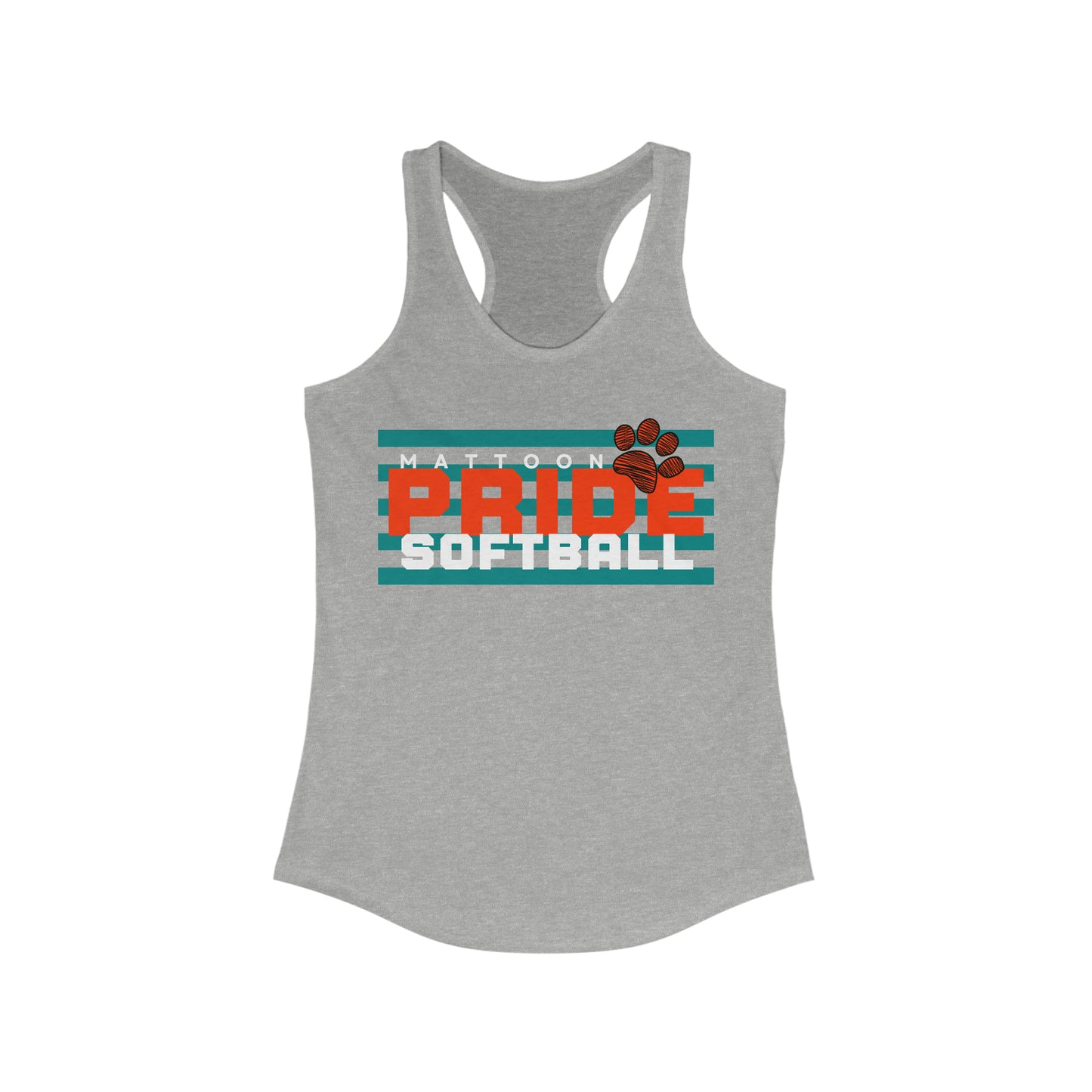 Pride Softball Women's Ideal Racerback Tank