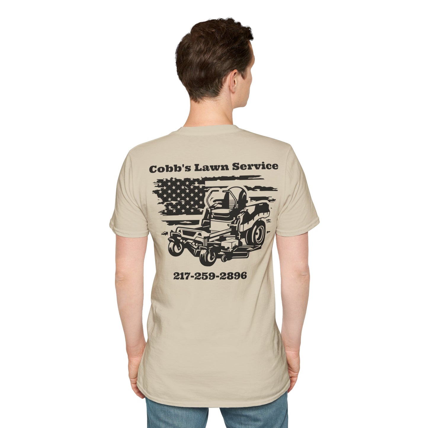 Cobbs Lawn Service Unisex Softstyle T-Shirt