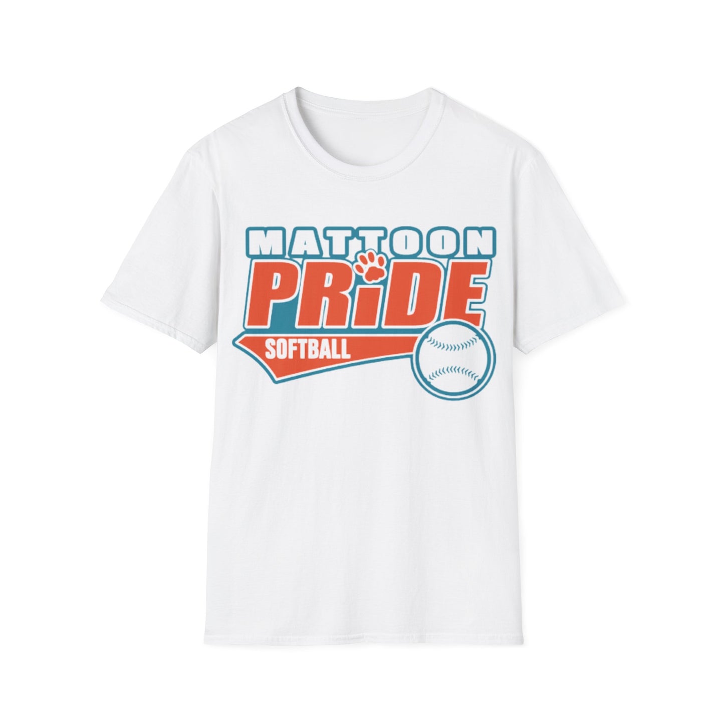 Mattoon Pride Softball OG Tee (front design only) (free shipping)