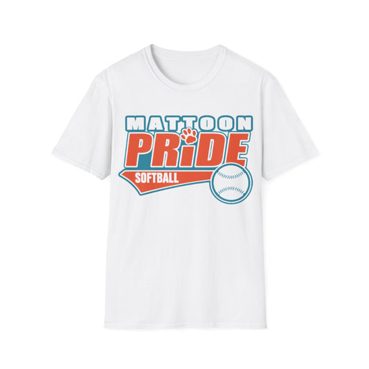 Mattoon Pride Softball OG Tee (front design only) (free shipping)