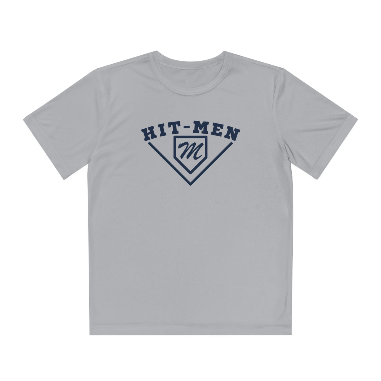 Hit-Men Baseball (YOUTH) Athletic Tee - MULTIPLE COLORS