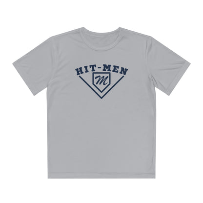 Hit-Men Baseball (YOUTH) Athletic Tee - MULTIPLE COLORS