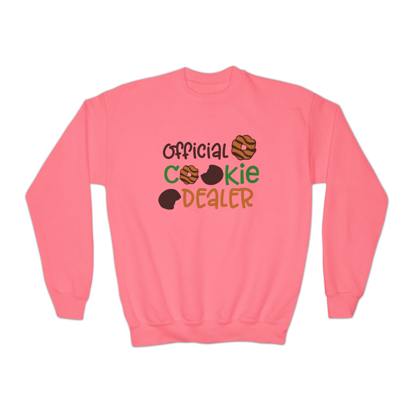 (Youth) "Official Cookie Dealer" Crewneck Sweatshirt