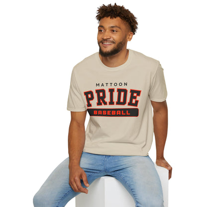 FREE SHIPPING - PRIDE BASEBALL (ADULT) Unisex Softstyle T-Shirt