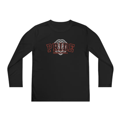 Pride Boys Basketball (Youth) Long Sleeve Athletic Style Warmup Tee *FREE SHIPPING*