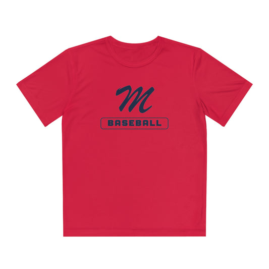 Hit-Men Baseball (YOUTH) Athletic Tee - MULTIPLE COLORS