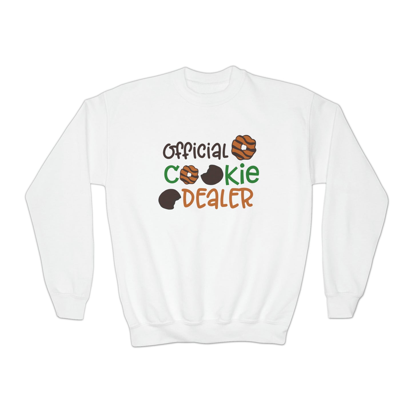 (Youth) "Official Cookie Dealer" Crewneck Sweatshirt