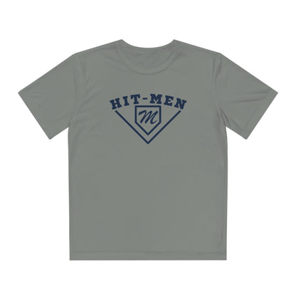 Hit-Men Baseball (YOUTH) Athletic Tee - MULTIPLE COLORS