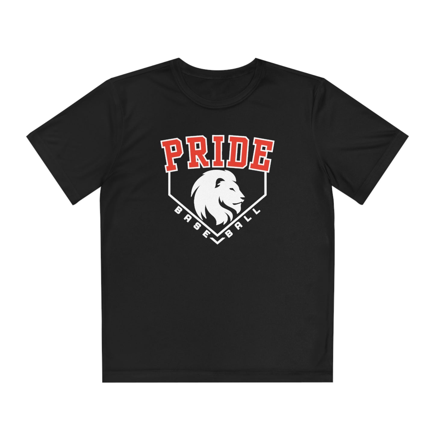 Pride Baseball (Youth) Athletic Tee (Free Shipping)