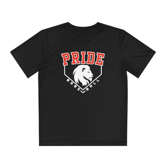 Pride Baseball (Youth) Athletic Tee (Free Shipping)