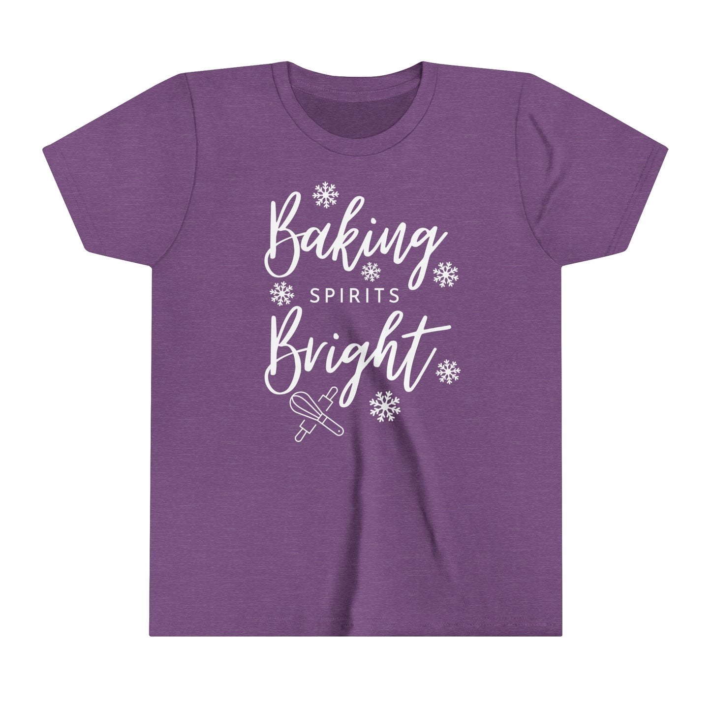 Baking Spirits Bright YOUTH Christmas Tee