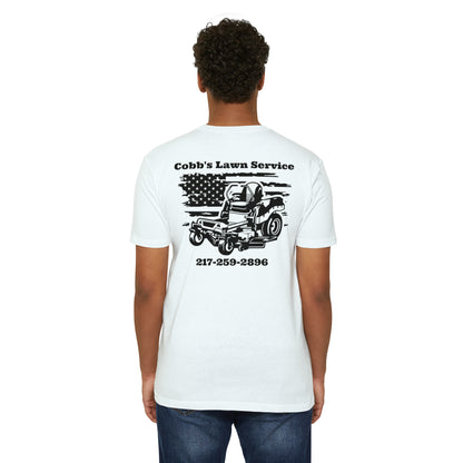 Cobb’s Mowing Service Next Level 6210 Unisex CVC Jersey T-shirt