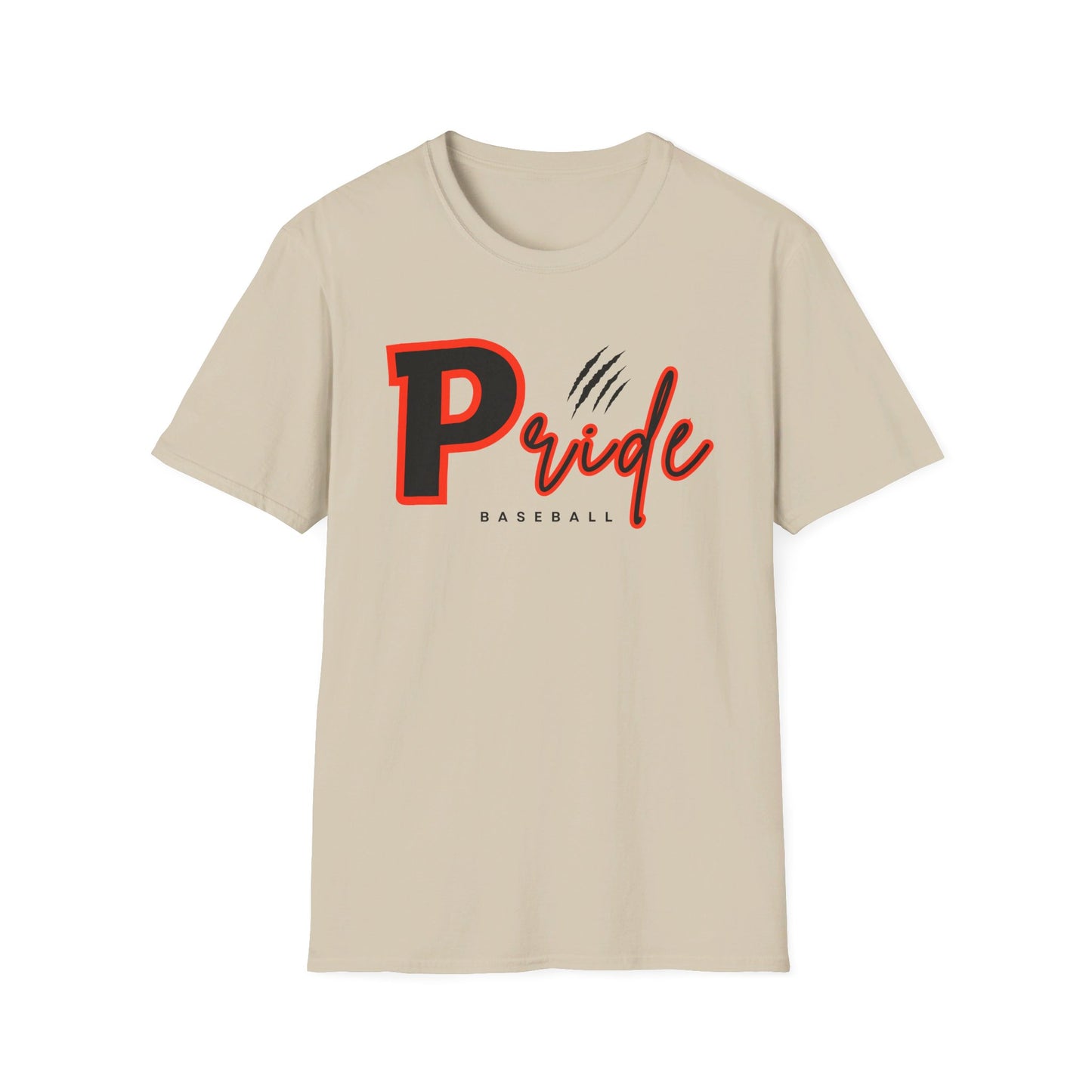 ADULT Pride Baseball Softstyle Tee (multi color options)