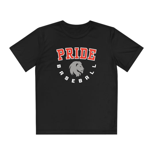 FREE SHIPPING - (YOUTH) Pride Baseball Athletic Tee