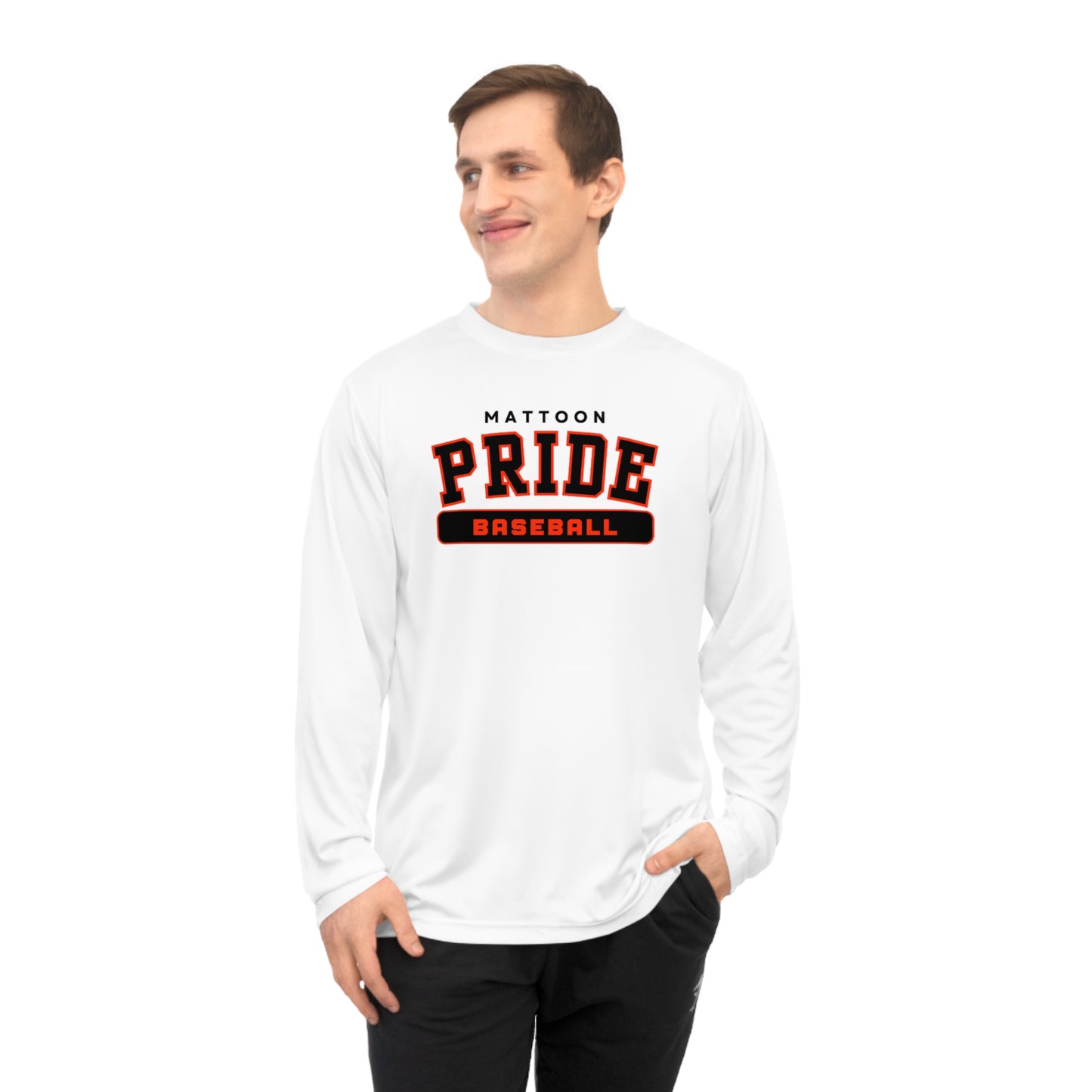 FREE SHIPPING - PRIDE BASEBALL - (ADULT) Unisex Performance Long Sleeve Shirt