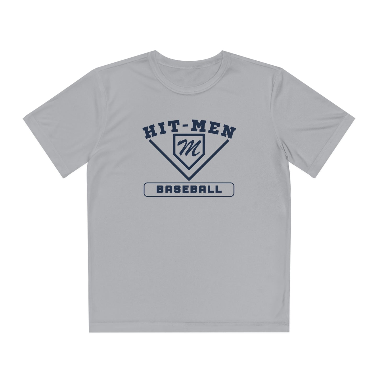 Hit-Men Baseball (YOUTH) Athletic Tee - MULTIPLE COLORS