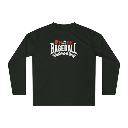 FREE SHIPPING - PRIDE BASEBALL - (ADULT) Unisex Performance Long Sleeve Shirt