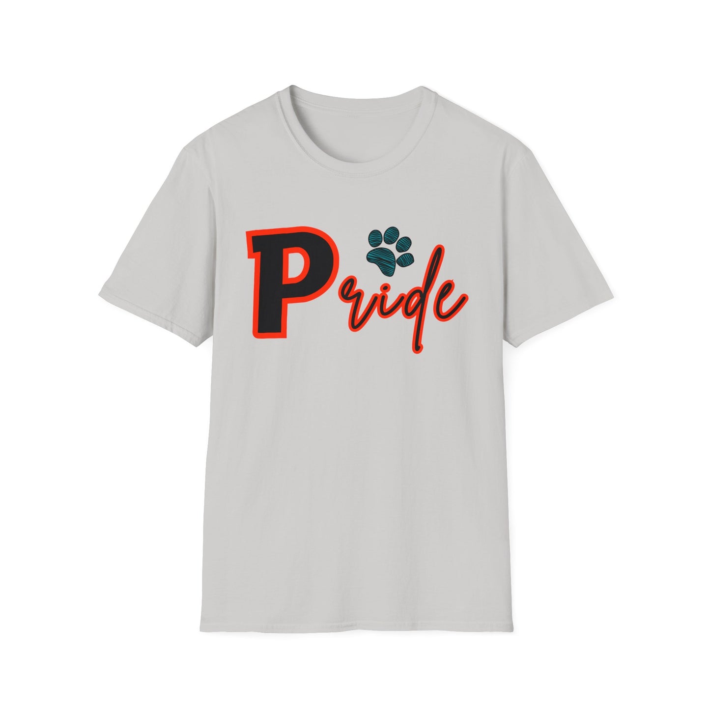 ADULT Pride Softball Softstyle Tee (multi color options)