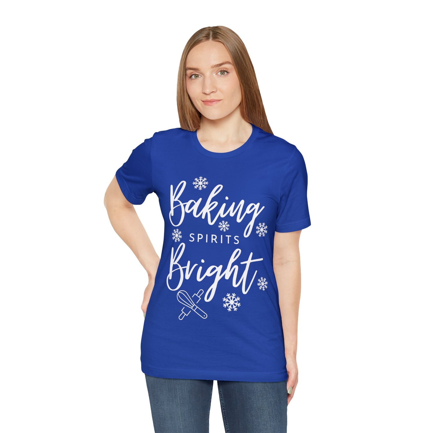 Baking Spirits Bright Christmas Shirt (Multiple Color Choices)