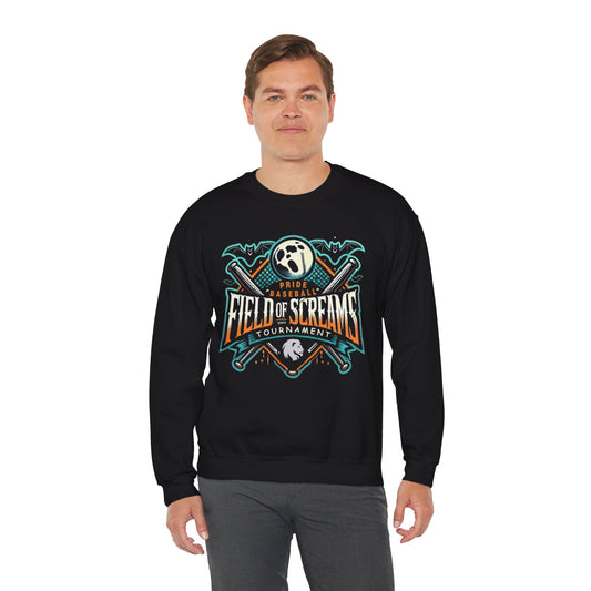 ADULT Field of Screams BASEBALL Unisex Heavy Blend™ Crewneck Sweatshirt