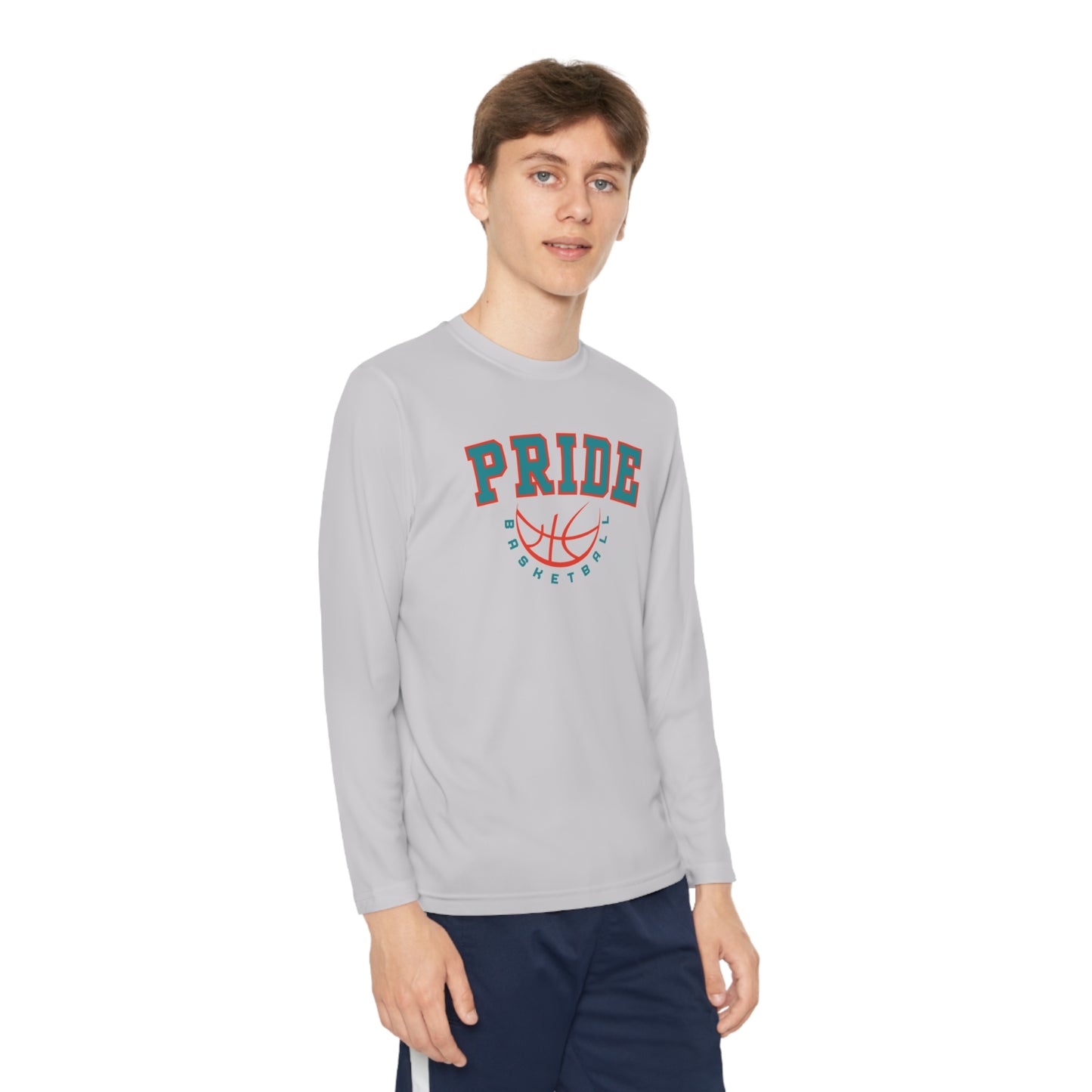 Pride Girls Basketball (Youth) Long Sleeve Athletic Style Tee *FREE SHIPPING*