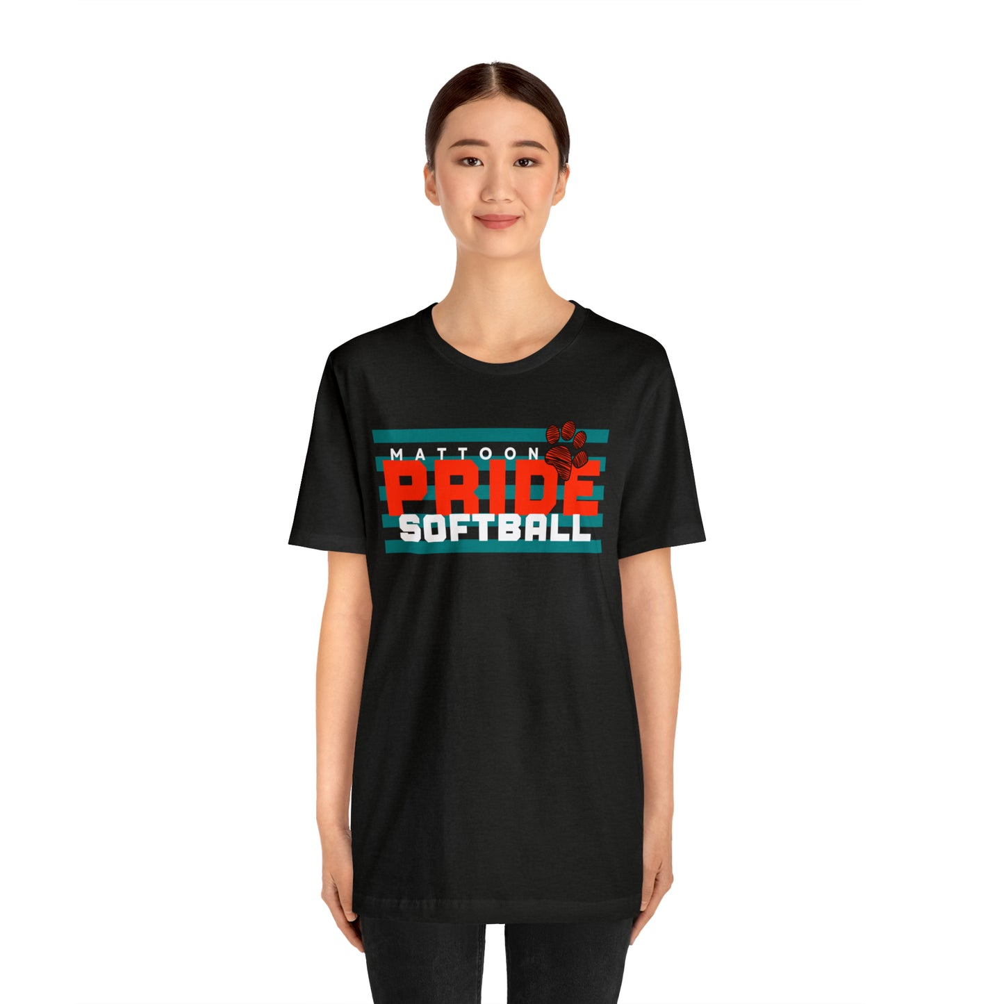 Pride Softball (ADULT) Bella Canva Unisex Jersey Short Sleeve Tee