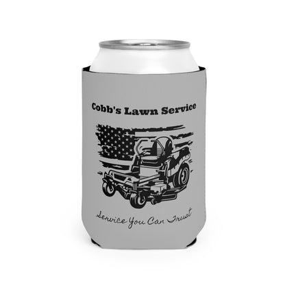 Cobbs Mowing Service Can Cooler Sleeve