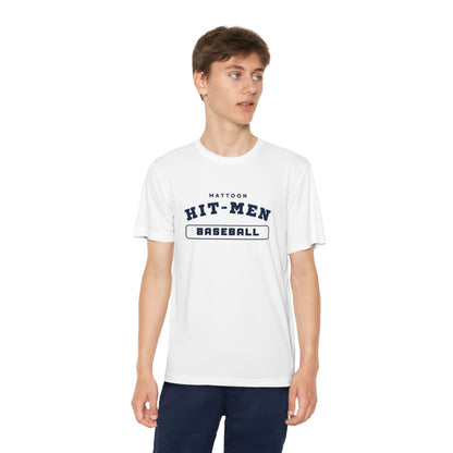 Hit-Men Baseball (YOUTH) Athletic Tee - MULTIPLE COLORS