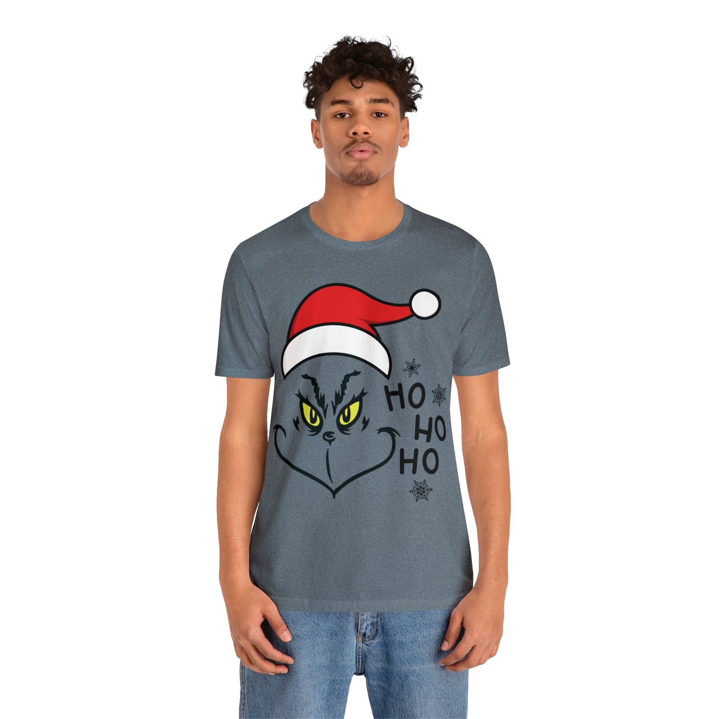 Ho Ho Ho Grinch Christmas Shirt (Multiple Color Choices / Free Shipping)