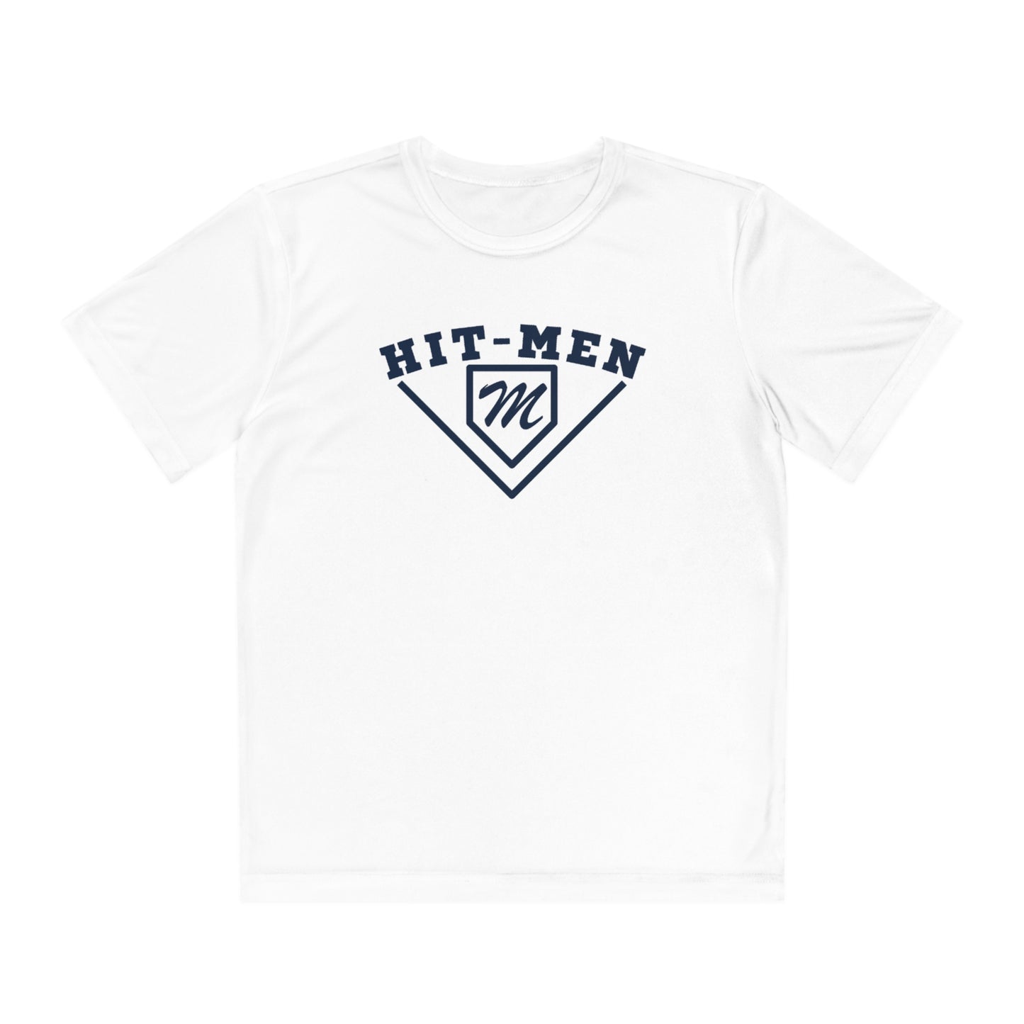 Hit-Men Baseball (YOUTH) Athletic Tee - MULTIPLE COLORS