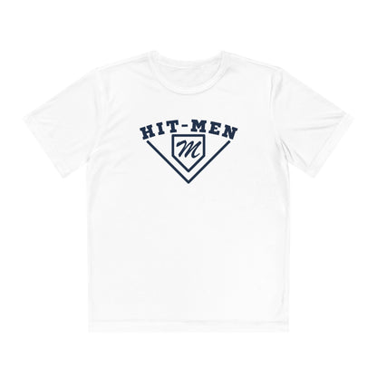 Hit-Men Baseball (YOUTH) Athletic Tee - MULTIPLE COLORS