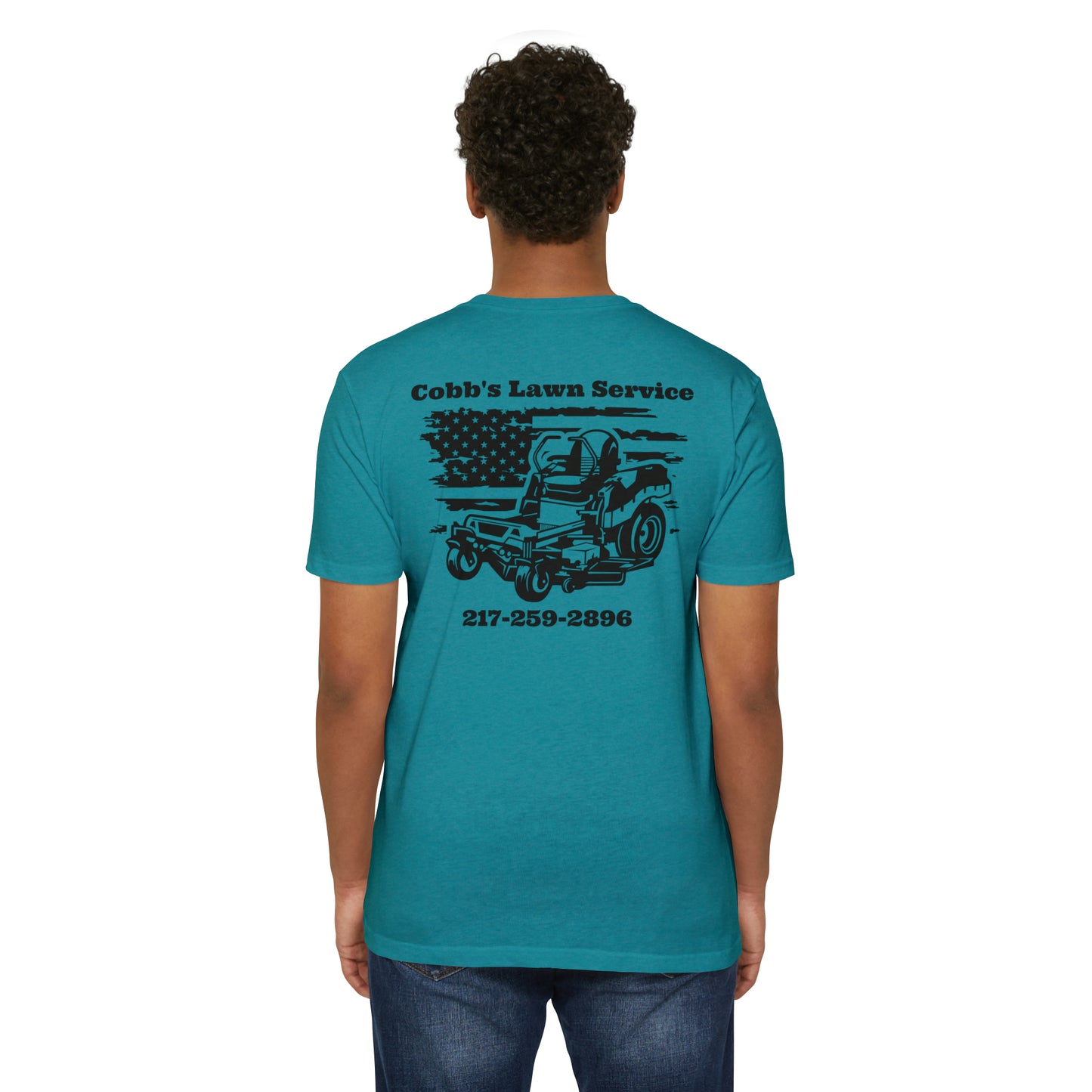 Cobb’s Mowing Service Next Level 6210 Unisex CVC Jersey T-shirt