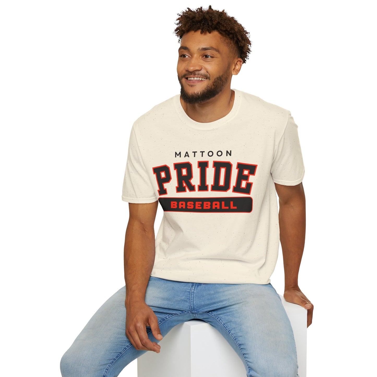 FREE SHIPPING - PRIDE BASEBALL (ADULT) Unisex Softstyle T-Shirt