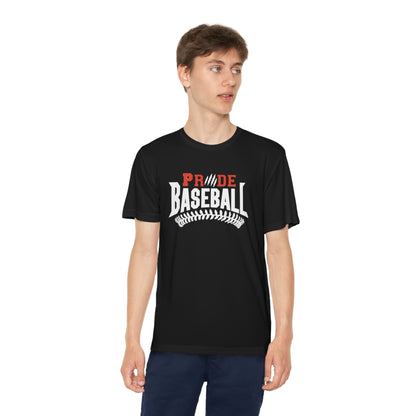 FREE SHIPPING - (YOUTH) Pride Baseball Athletic Tee