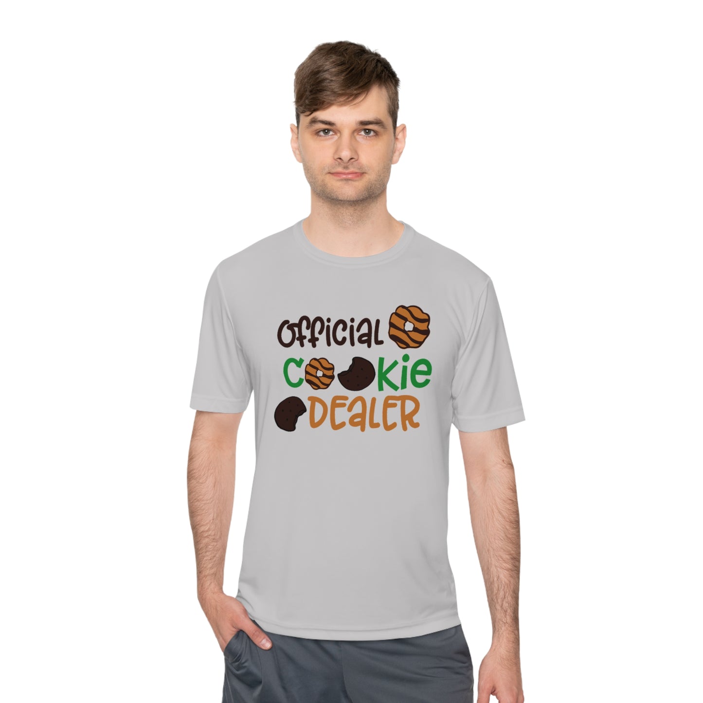 (ADULT) Official Cookie Dealer Athletic Unisex Moisture Wicking Tee