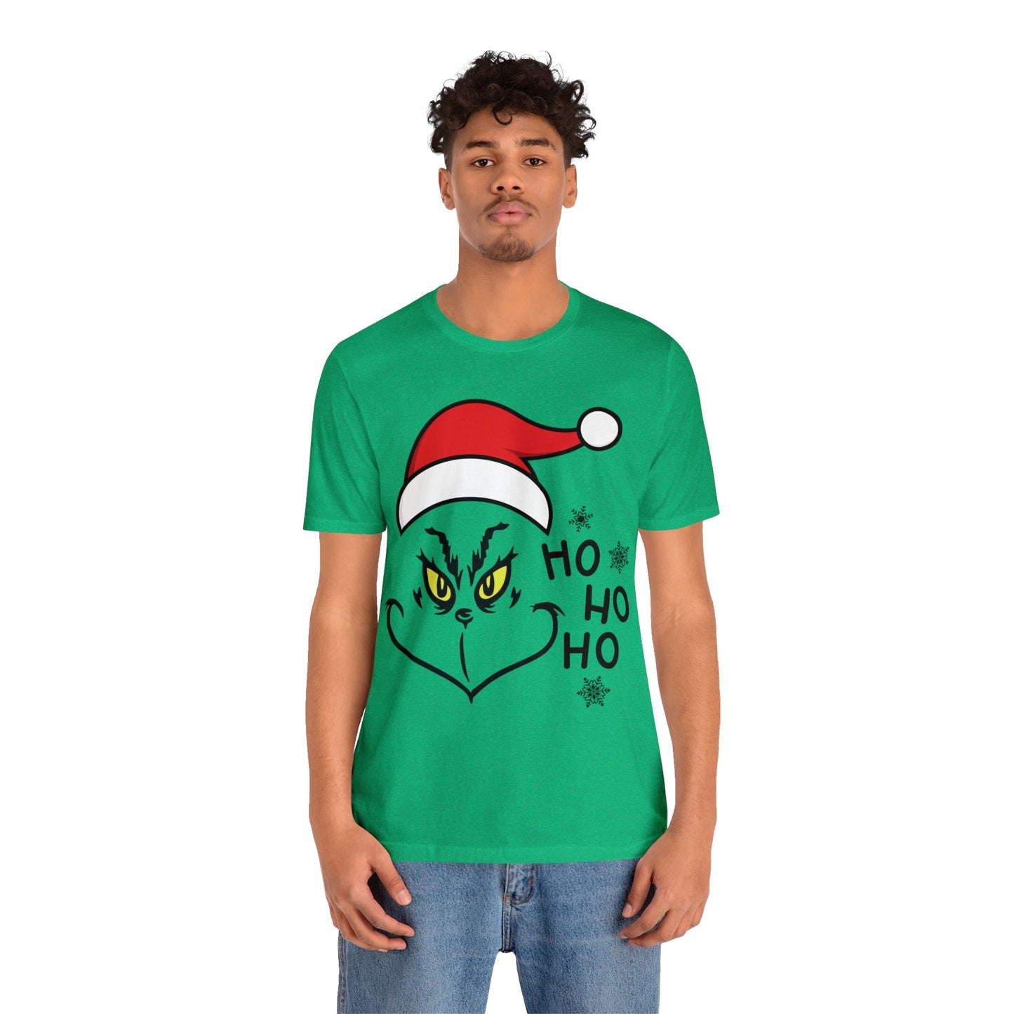 Ho Ho Ho Grinch Christmas Shirt (Multiple Color Choices / Free Shipping)