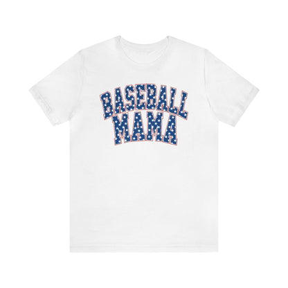 (ADULT) "Baseball Mama"  Bella Canvas Unisex Jersey Short Sleeve Tee